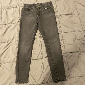7 for all mankind grey skinny jeans sz 29